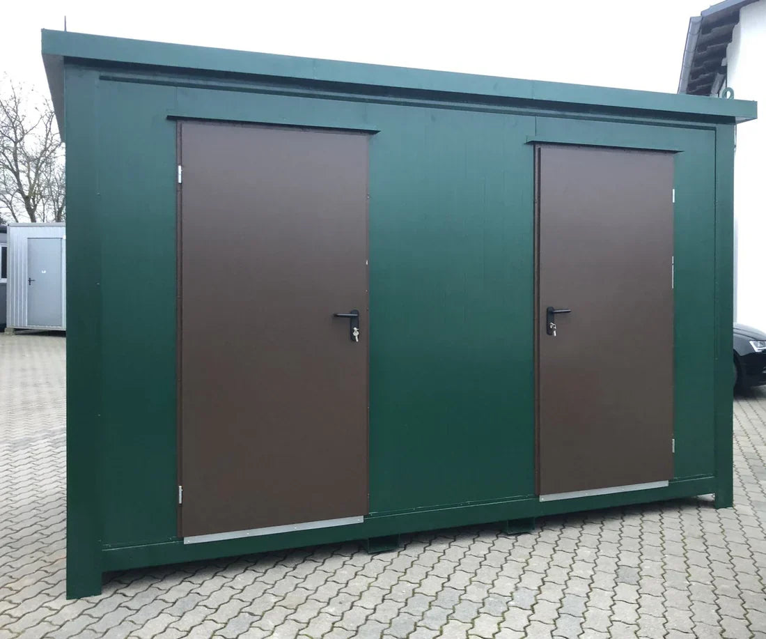 WC Cabina Doble 4×2 metros con duchas