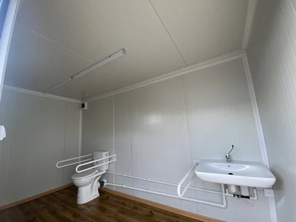 WC Cabina Doble 4×2 m con rampa – Accesible PMR