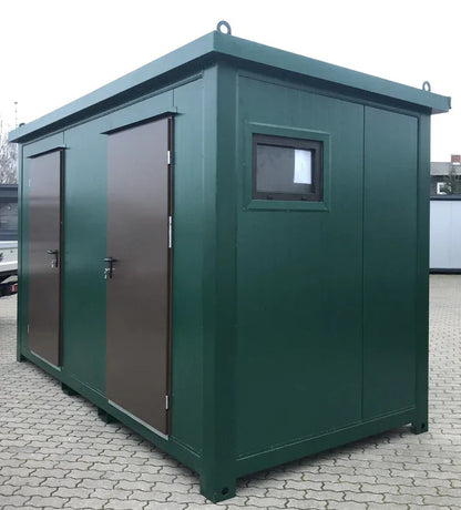 WC Cabina Doble 4×2 metros con duchas