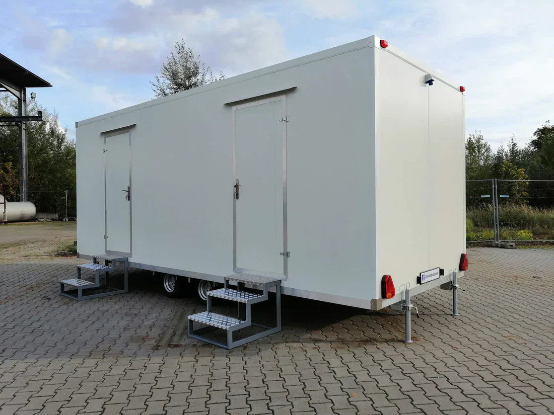 Remolque sanitario WC hombres y mujeres – Modelo profesional