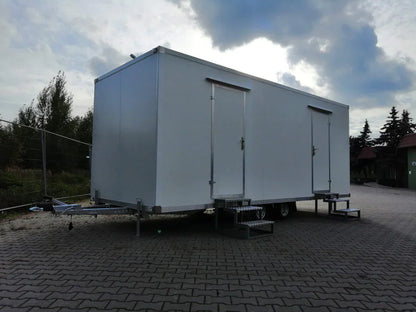 Remolque sanitario WC hombres y mujeres – Modelo profesional