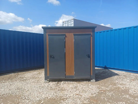 Contenedor sanitario doble