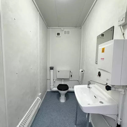 Bloque sanitario de 7,30 m