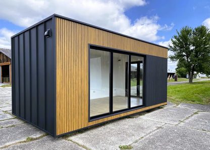 Contenedor de oficina  6m × 3m × 2,9 m · ≈ 18 m² útiles